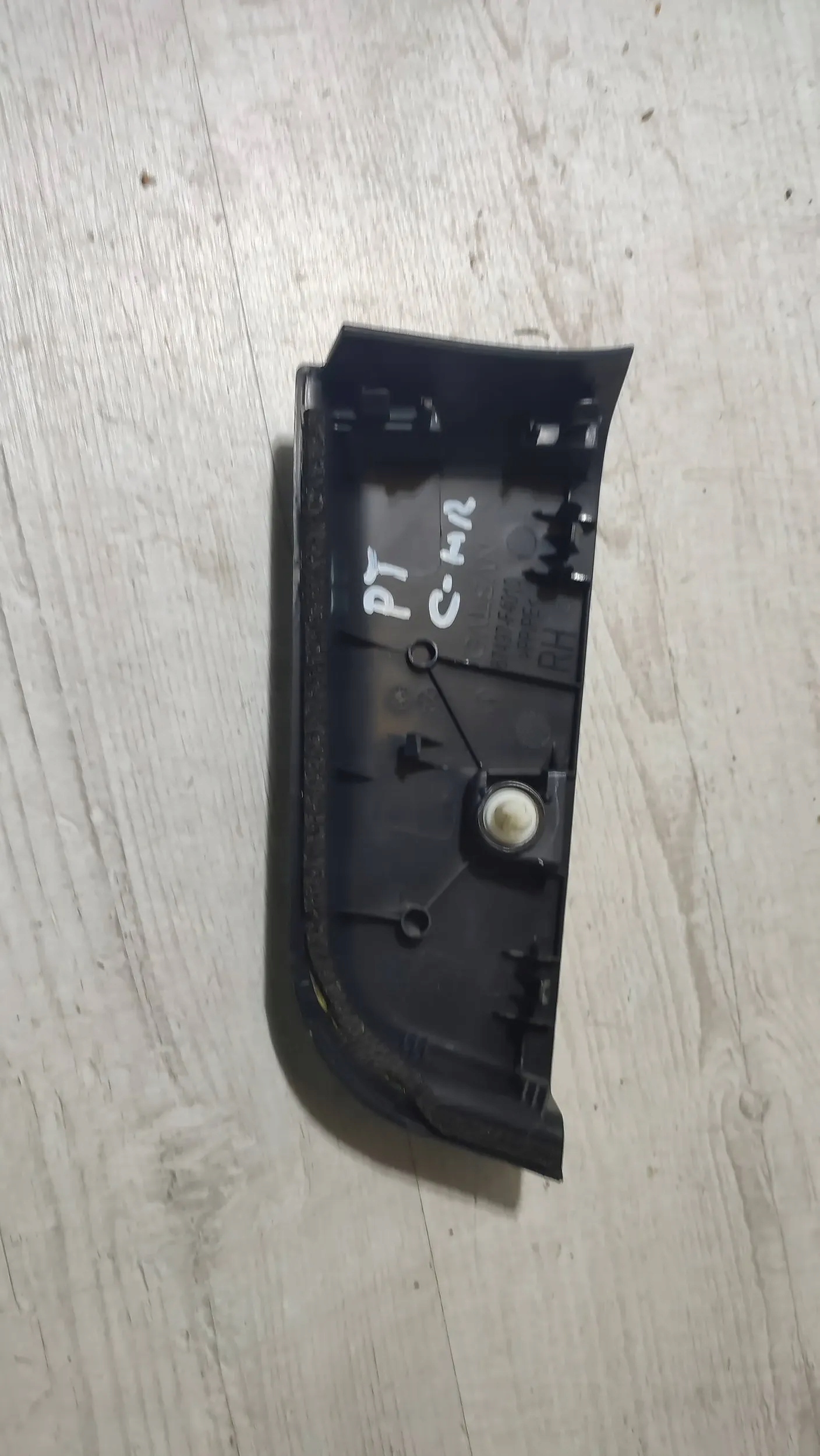 Toyota C-HR and 2019 cover spoiler right rear part