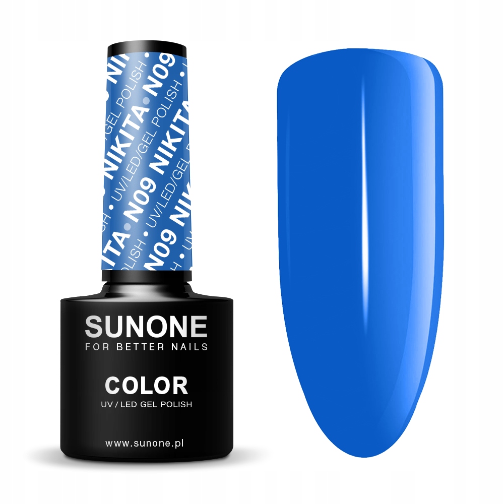 SUNONE UV/LED Gel Polish Color N09 Nikita lakier hybrydowy 5 g
