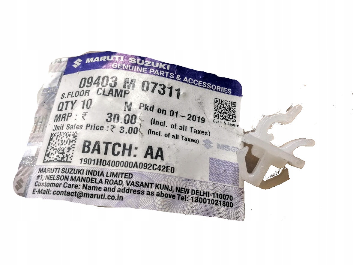 

Uchwyt podpory maski Suzuki 09403-07311