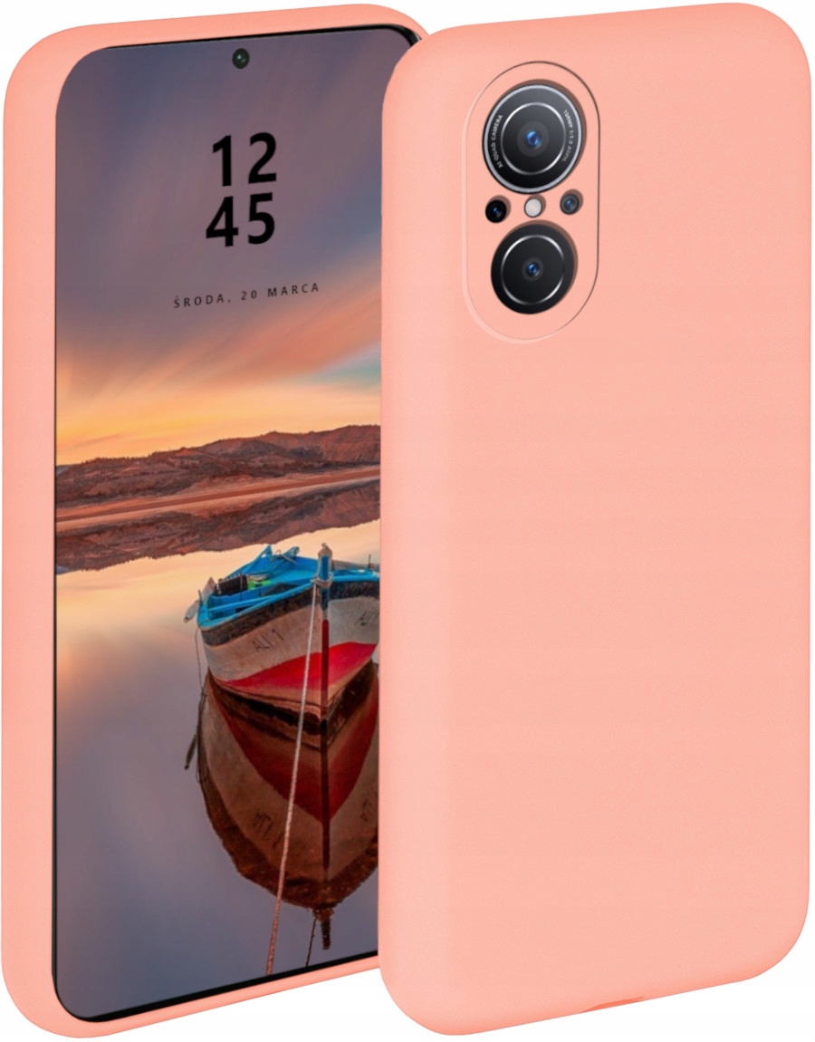 

Etui Liquid Silicone Do Huawei Nova 9 Szkło