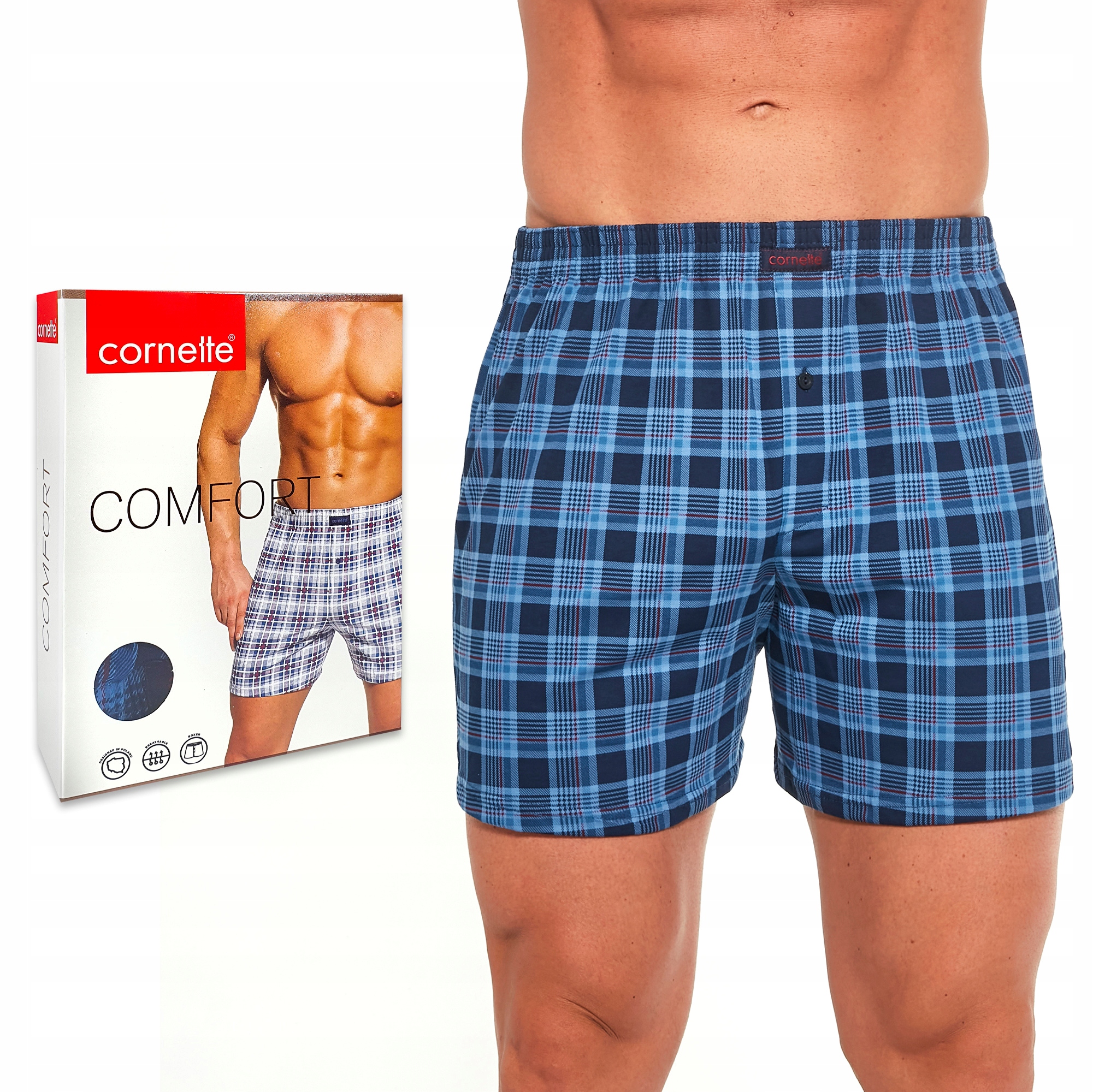 

Bokserki luźne Męskie Cornette Comfort r.XXL