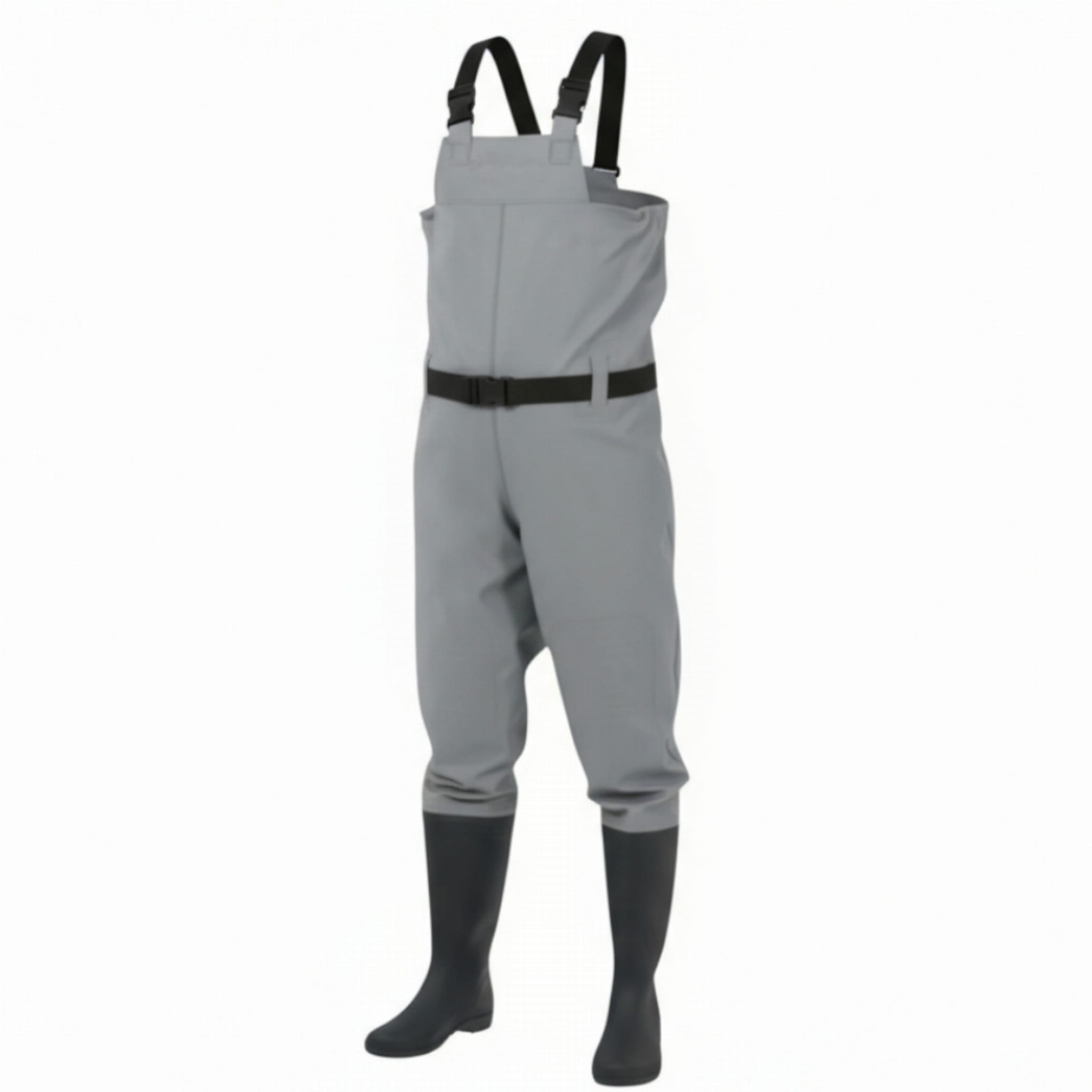 Wodery Wędkarskie Gumowe Grube z Szelkami Długie na Ryby 45