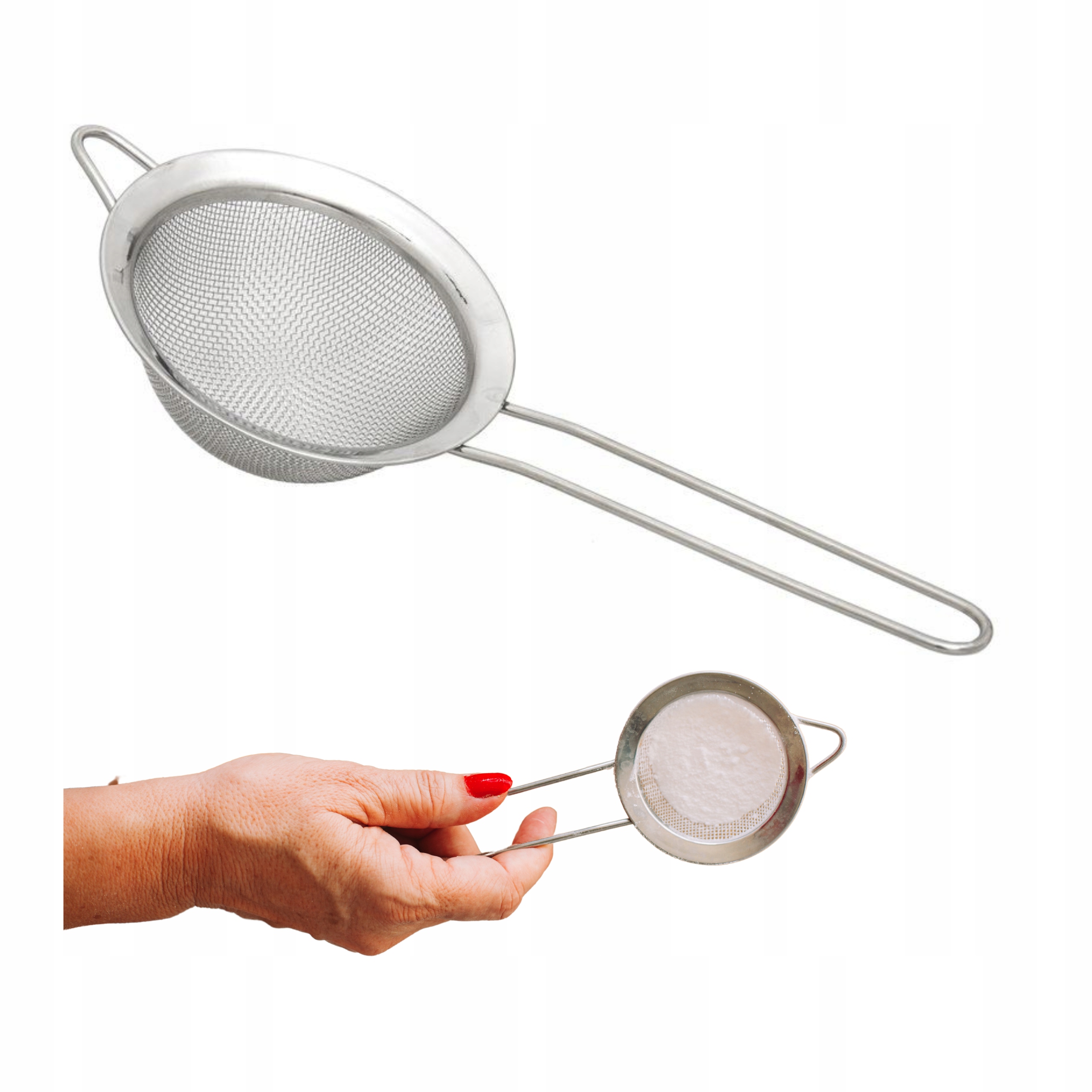 

Stalowe Sitka Sitko Kuchenne Massen 8cm Odelo