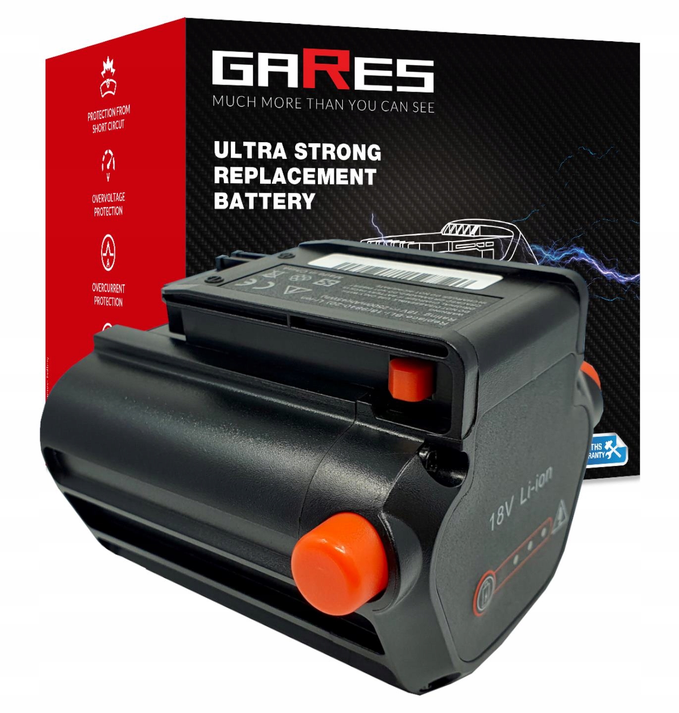 Baterie Akumulátor pro Gardena 9335 9823 9825 9839 9840 2.5Ah 18V