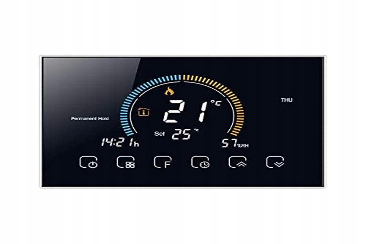 Termostat T-Storm Digitální programovatelný inteligentní pro vytápění 230 V
