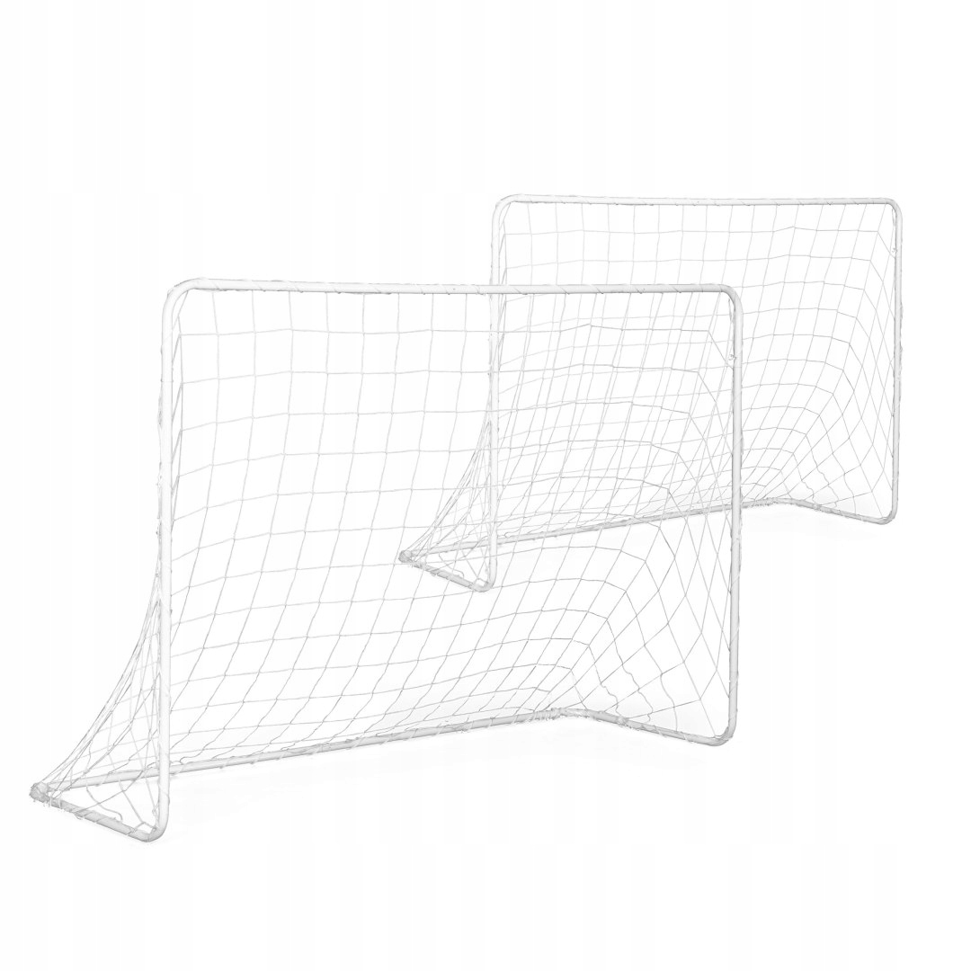 Dwie Bramki Piłkarskie Z Siatką Do Piłki Nożnej 180x122 Cm Multigarden