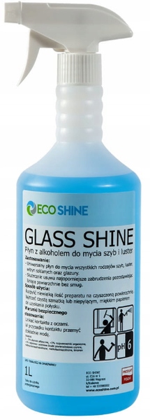 

Eco Shine Glass Shine 1L do mycia szyb i luster