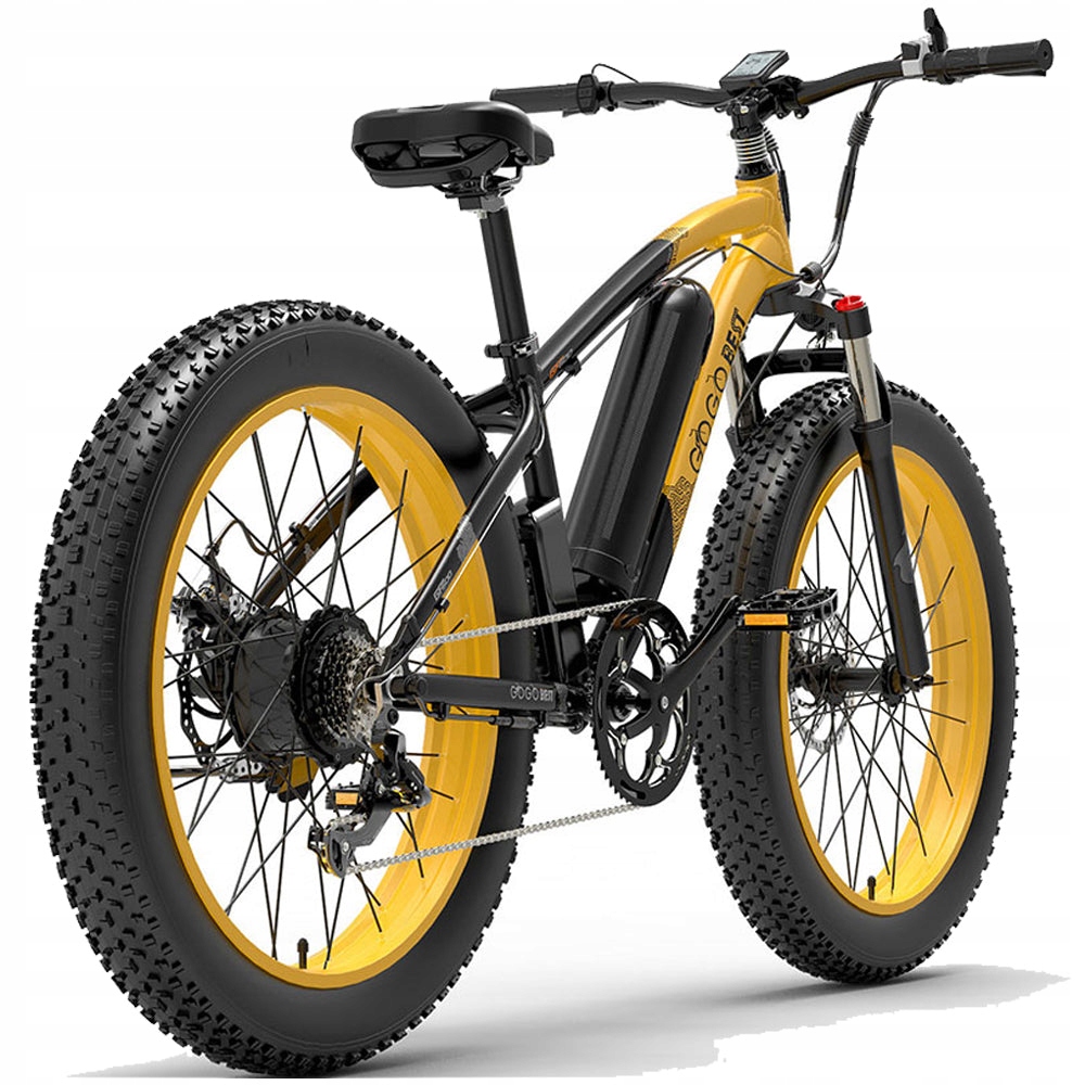 Rowery elektryczne GOGOBEST GF600 1000W 110km 26'' GF600 Yellow