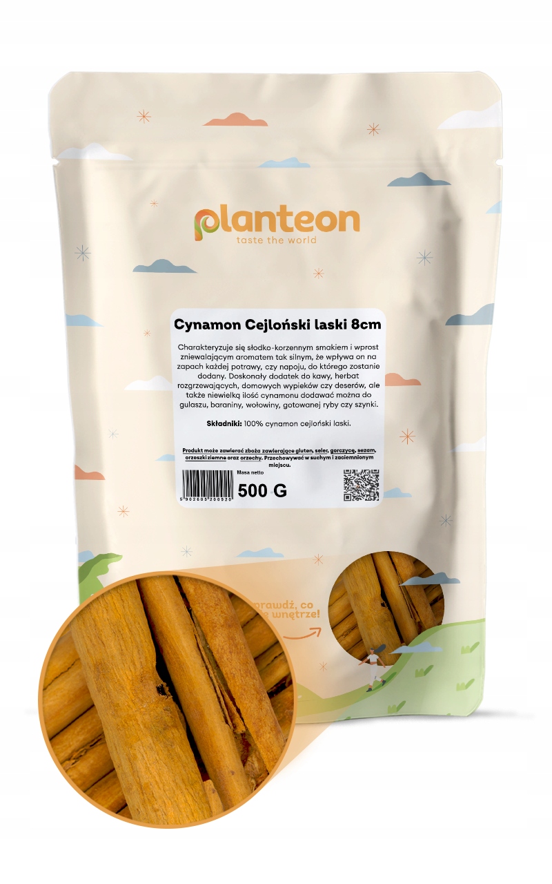 Levně skořice cejlonská celá 8 cm Srí Lanka 500 g z ostrova Cejlon Asie SriLanka