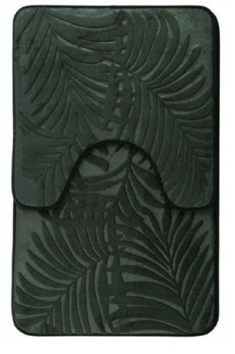 

Dywaniki łazienkowe komplet 2 częściowe Zielony