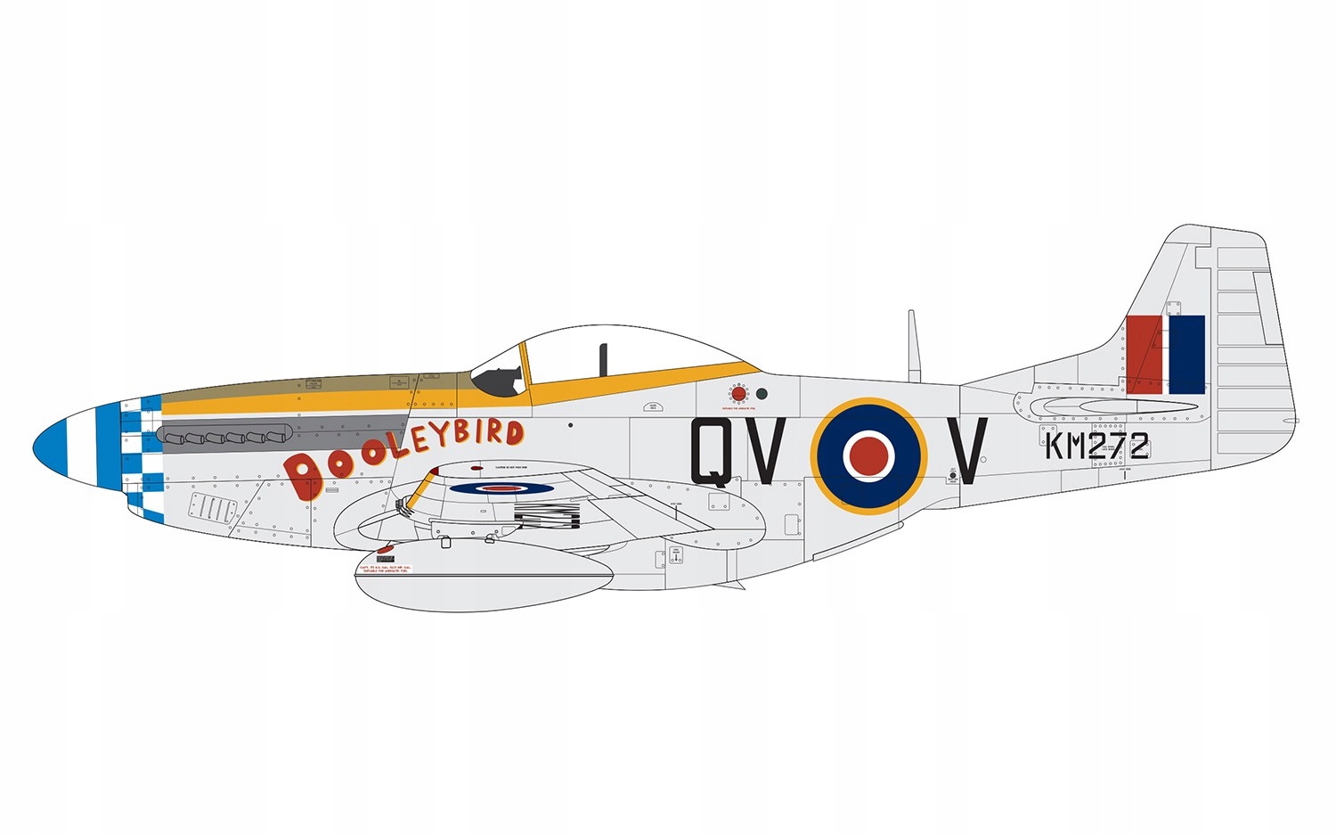 Airfix North American Mustang Mk.IV/P-51k Mustang