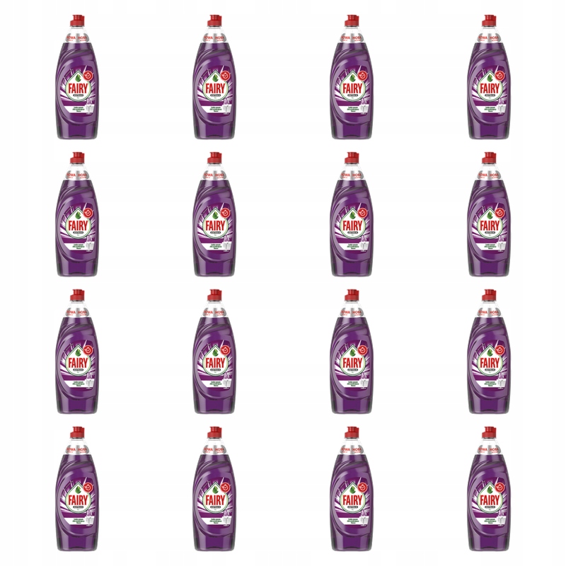 Fairy Extra Bez Tekutý prostředek na mytí nádobí, 650 ml X16