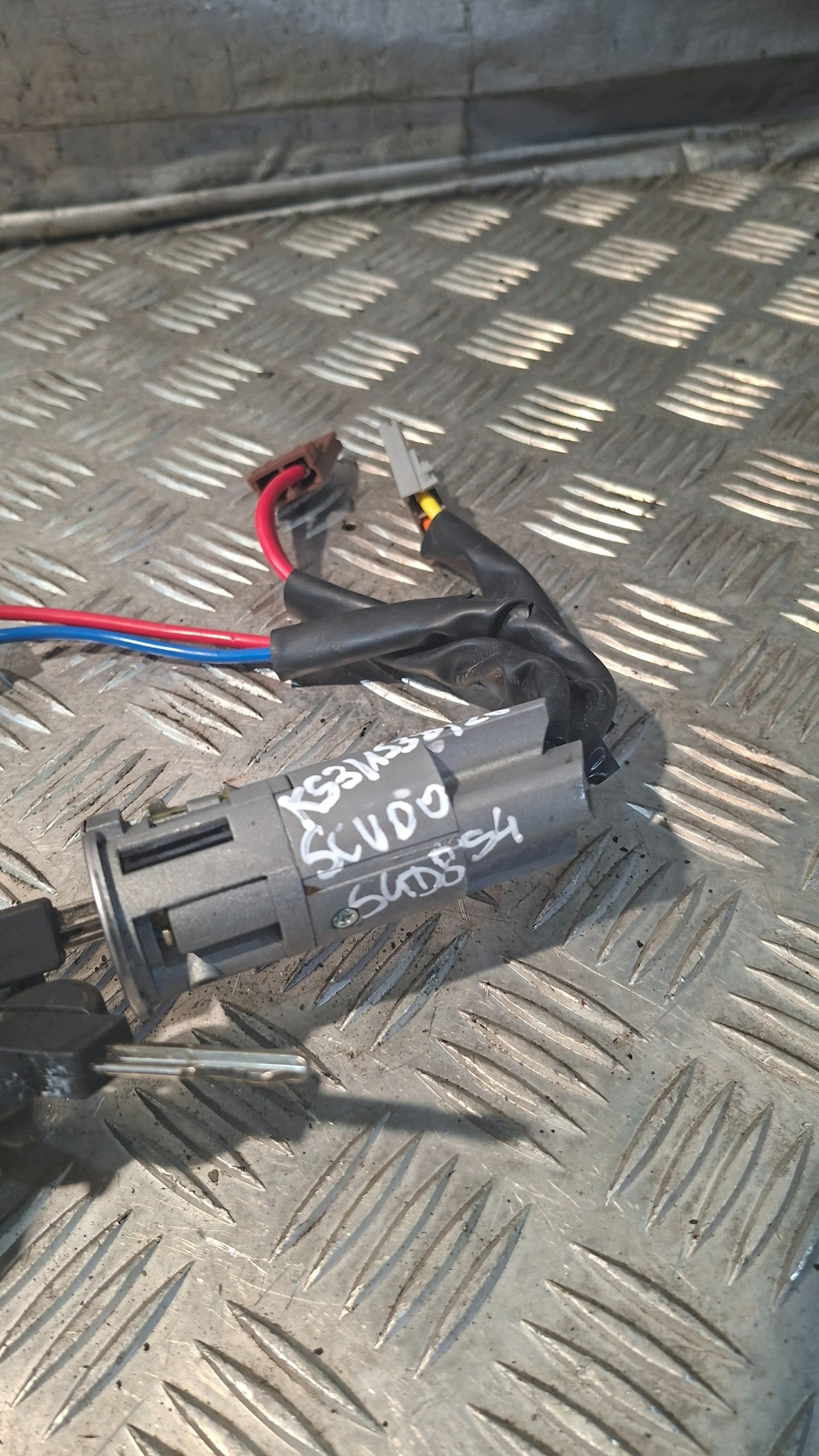 ignition Z KLUCZYKIEM FIAT SCUDO