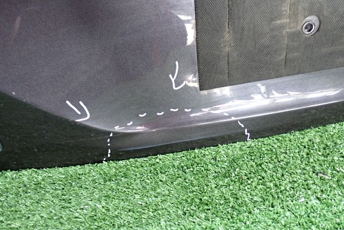 VW GOLF SPORTSVAN 12- boot doors rear part