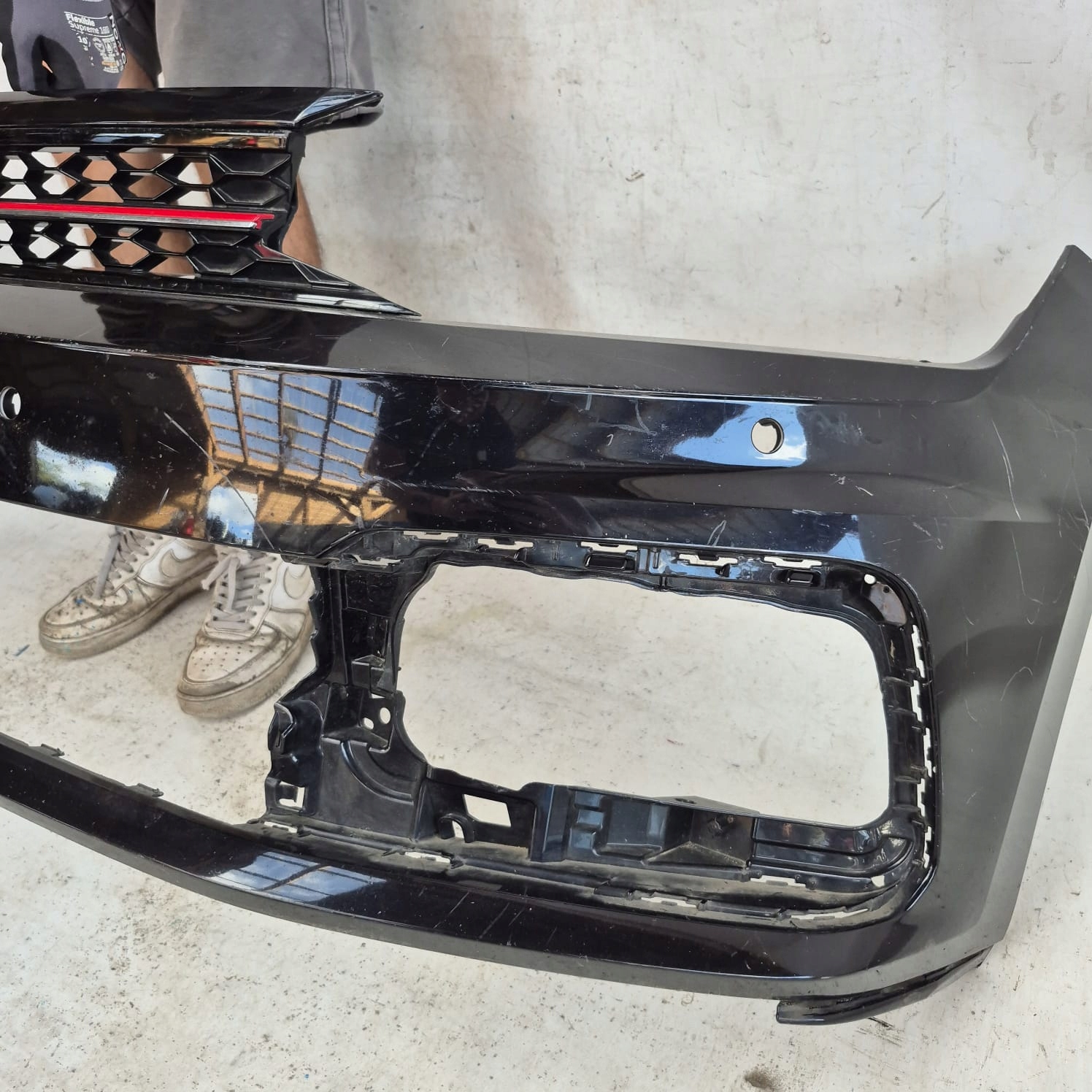 VW POLO VI 6 2G GTI 17-21 bumper front front PDC 2GS807221G