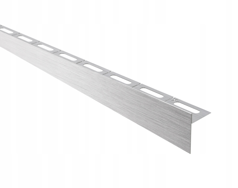 Spádová Sprchová Lišta Stříbrná Matná Levá 120