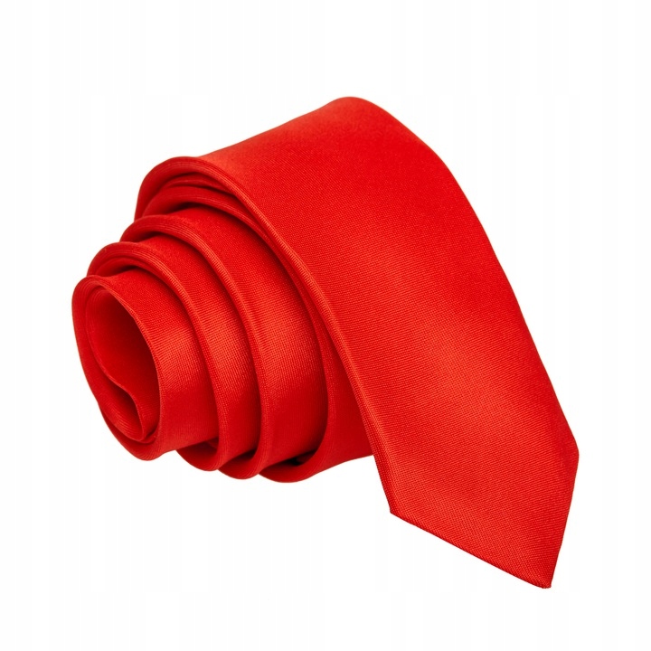 

Krawat Męski Śledź Czerwony 50 CM