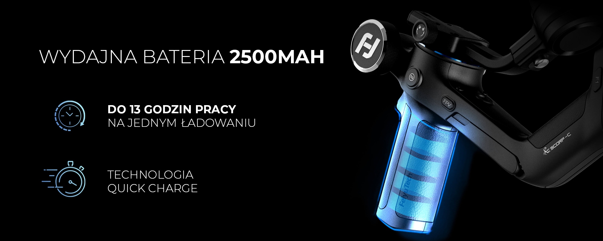 FeiyuTech Scorp-C Gimbal Ręczny Do Aparatów VDSLR Marka FeiYuTech