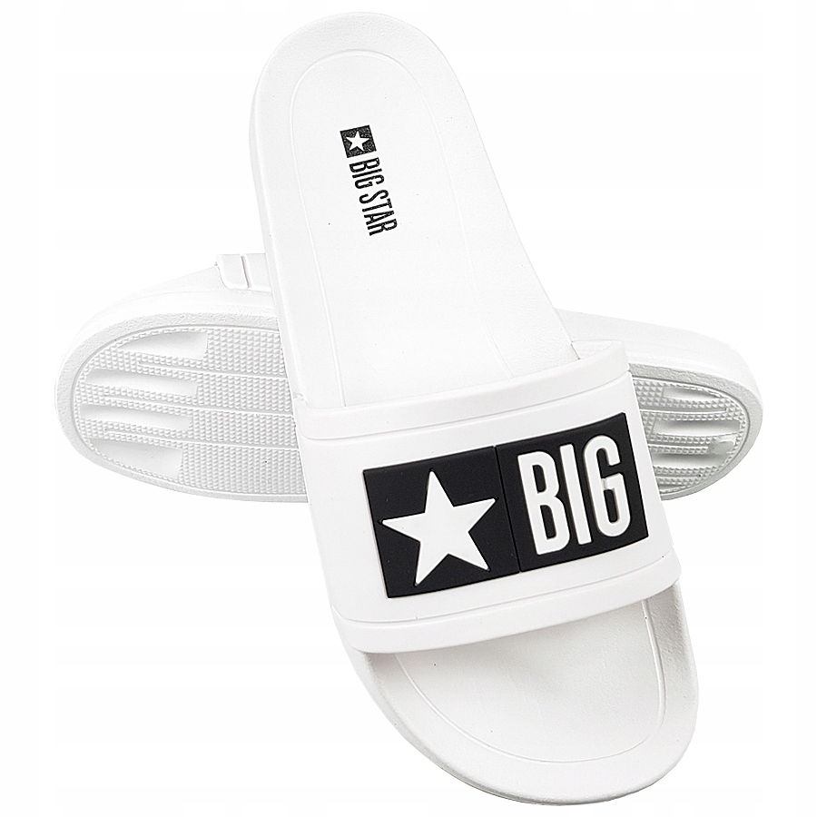 

Klapki Big Star męskie białe DD174700 43