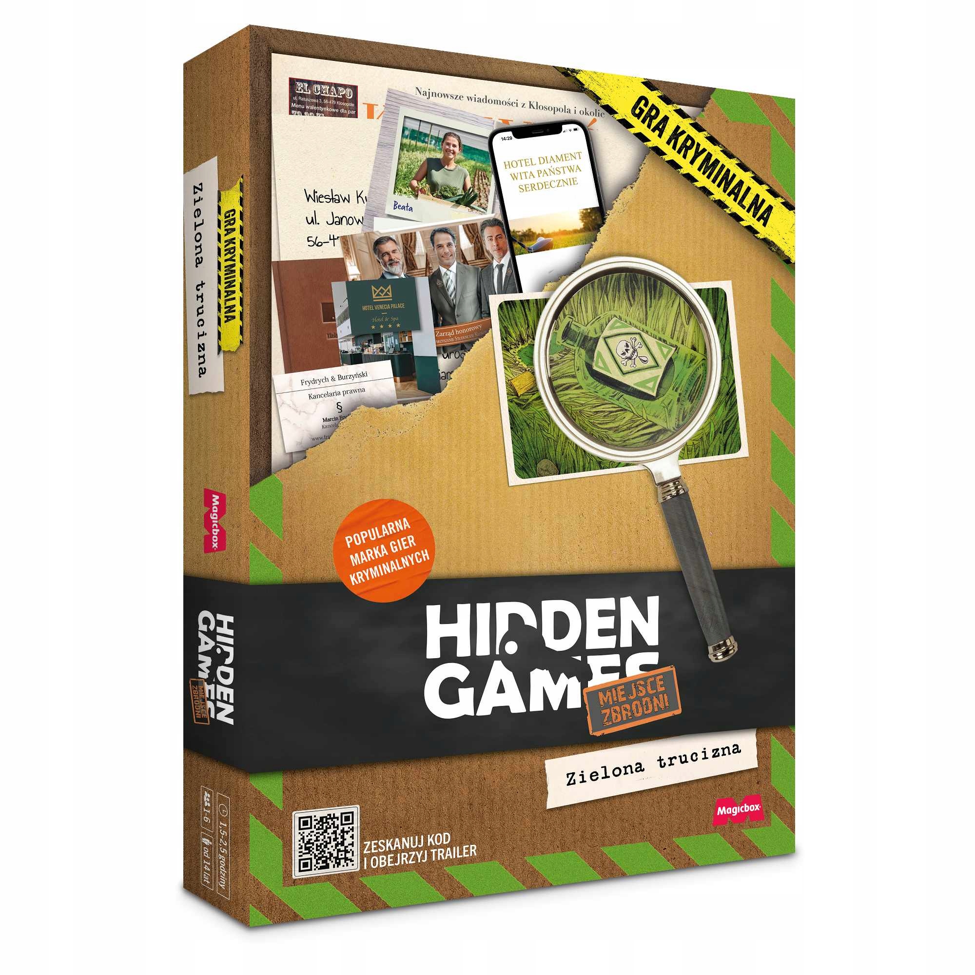 Gra Game Caso 3 Zielona Trucizna Poland. Magic Box Toys Polska (L)