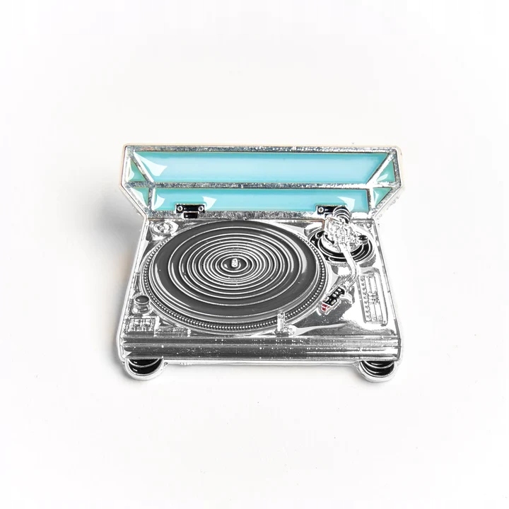 Przypinka Direct Drive Turntable Record Player Pin