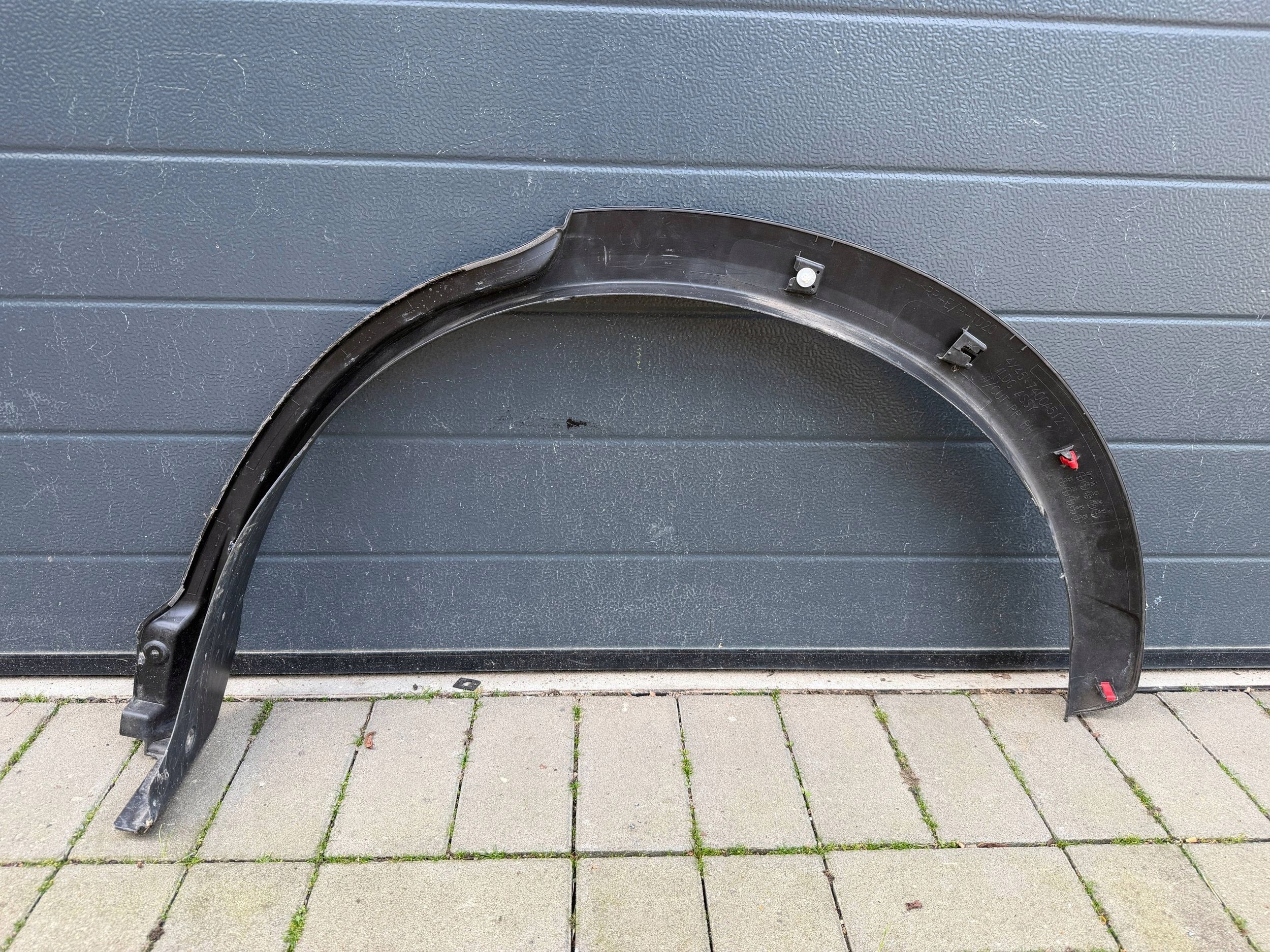 MITSUBISHI ECLIPSE CROSS moulding for fender right rear part 7400A512