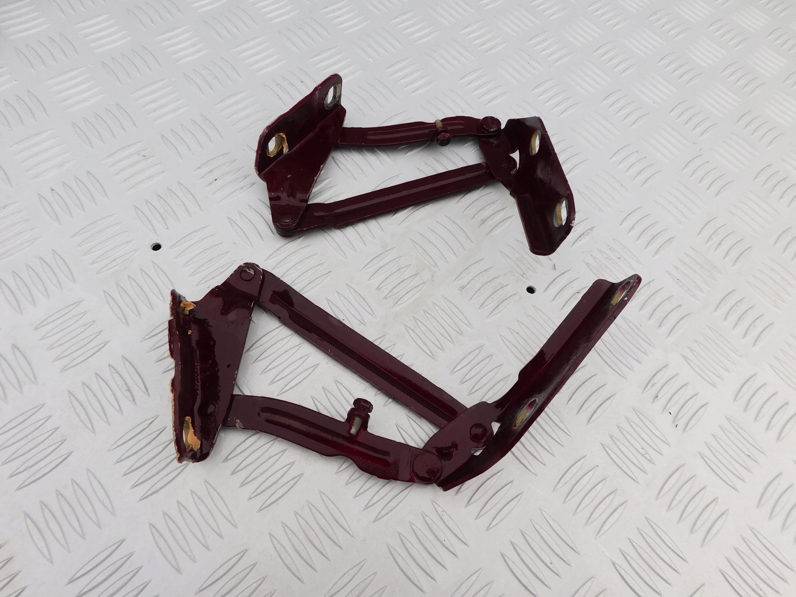 Sprinter 906 VW Crafter hinge - bonnet hinges KOMPLET 2 szt ORYG claret
