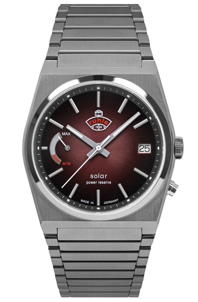 Nový Originální Pánské hodinky Ruhla 1929 Space Control 4640M-5 Solar