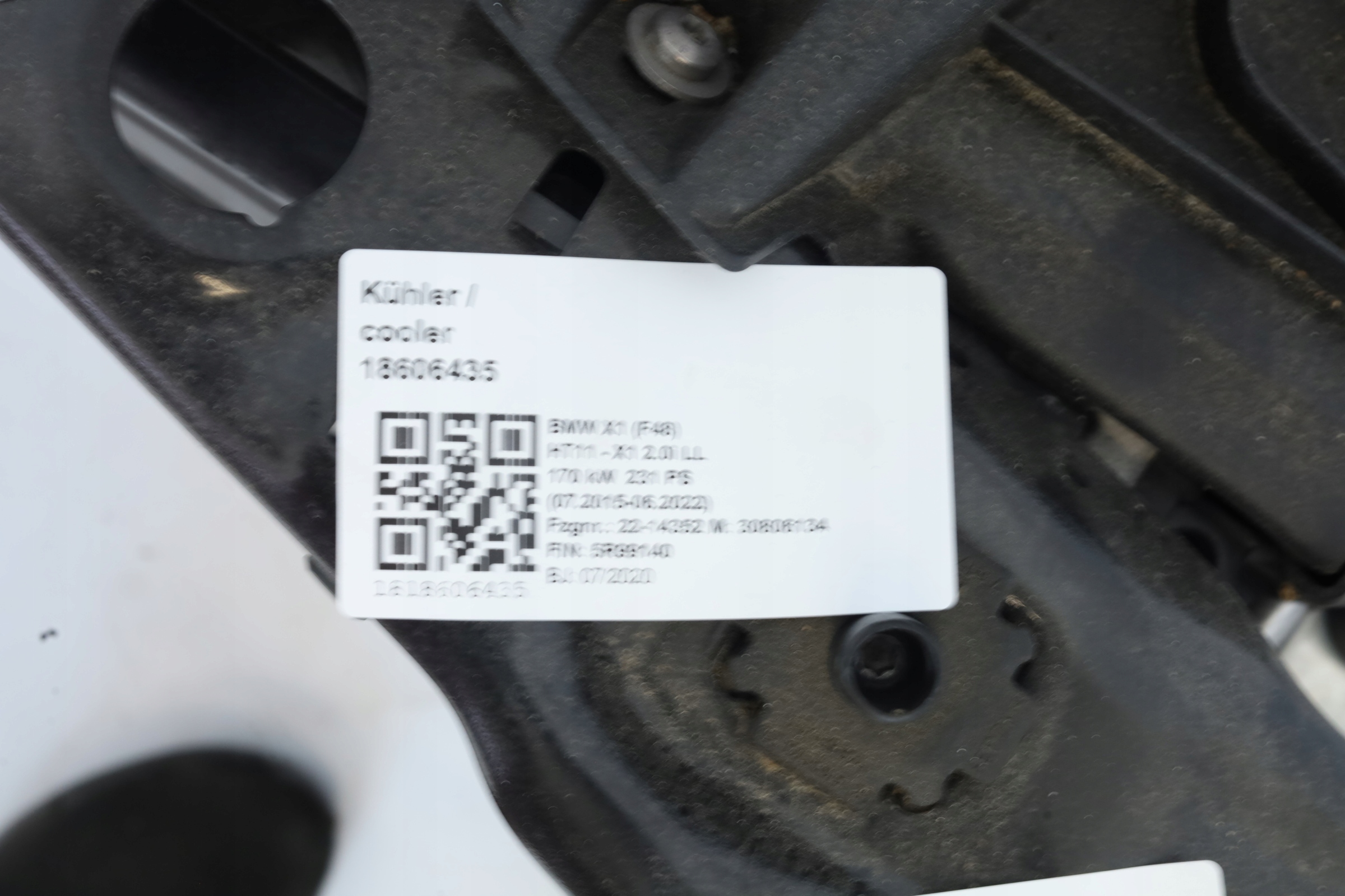 WZMOCNIENIE PAS PRZEDNI Z CHŁODNICAMI BMW X1 F48 LIFT LCI 2.5i EUROPA Producent części BMW OE