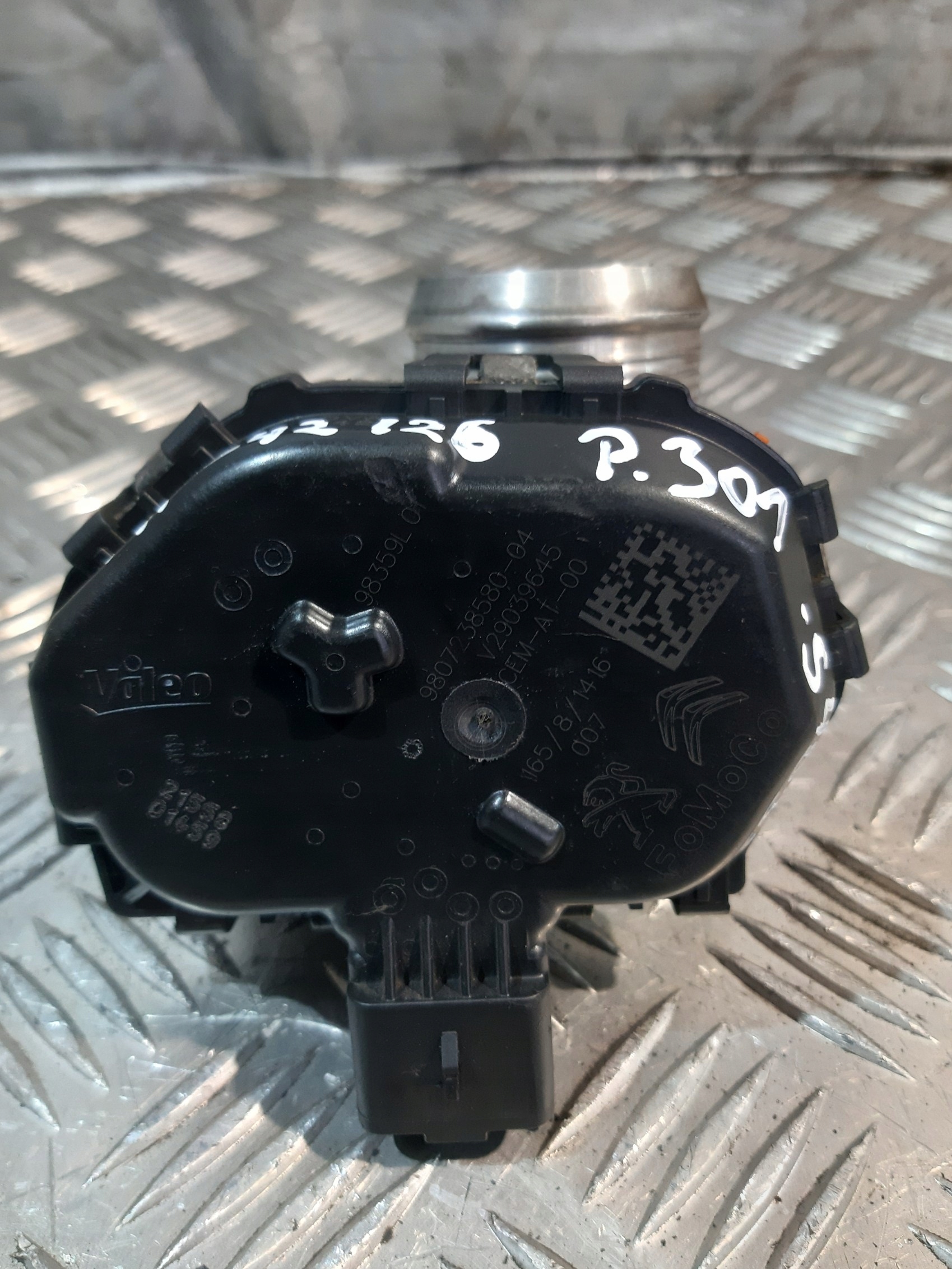 throttle flap PEUGEOT 301 1.6HDI