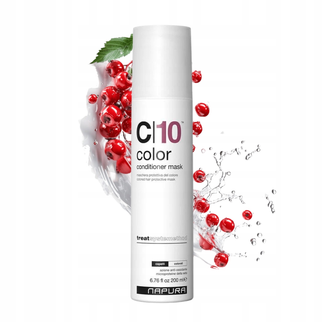 Napura C10 Color přírodní maska chránící barvu pro citlivé vlasy