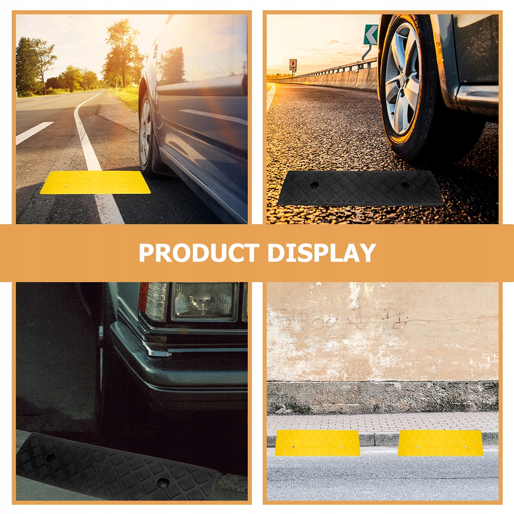 RAMPA CHODNIKOWA RAMPY WYŚCIGOWE AUTO PRÓG Waga produktu z opakowaniem jednostkowym 0.35 kg