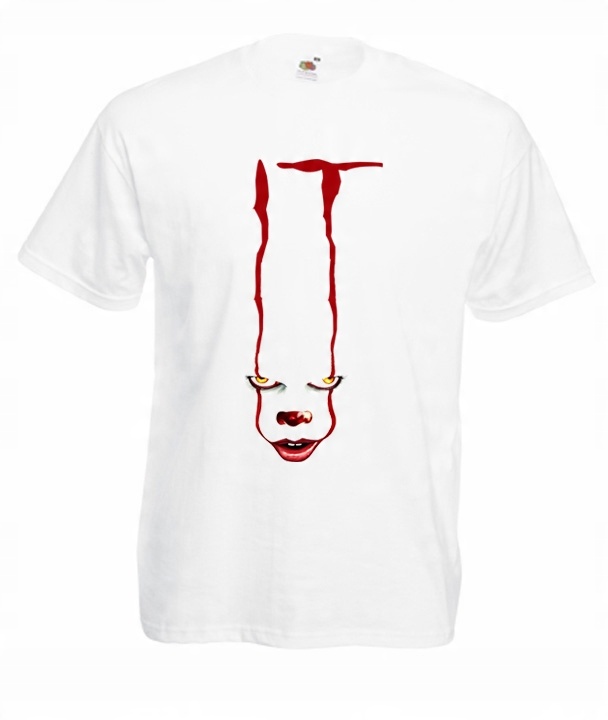 

M Koszulka Męska Stephen King Klaun It Horror