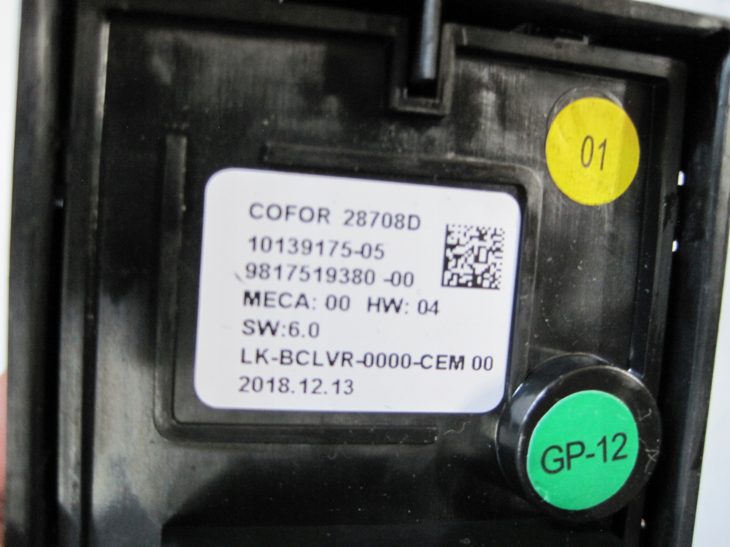 module COFOR CITROEN DS7 9817519380