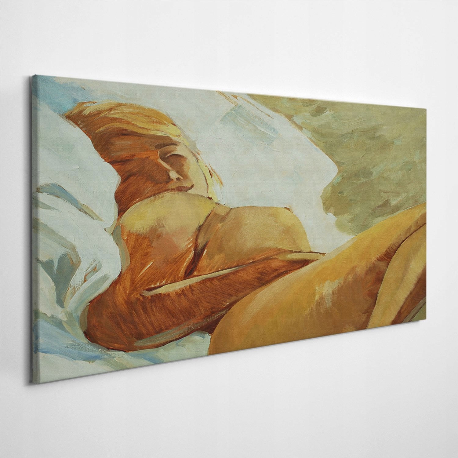 

Fotoobraz na płótnie Naga Śpiąca Kobieta 120x60 cm
