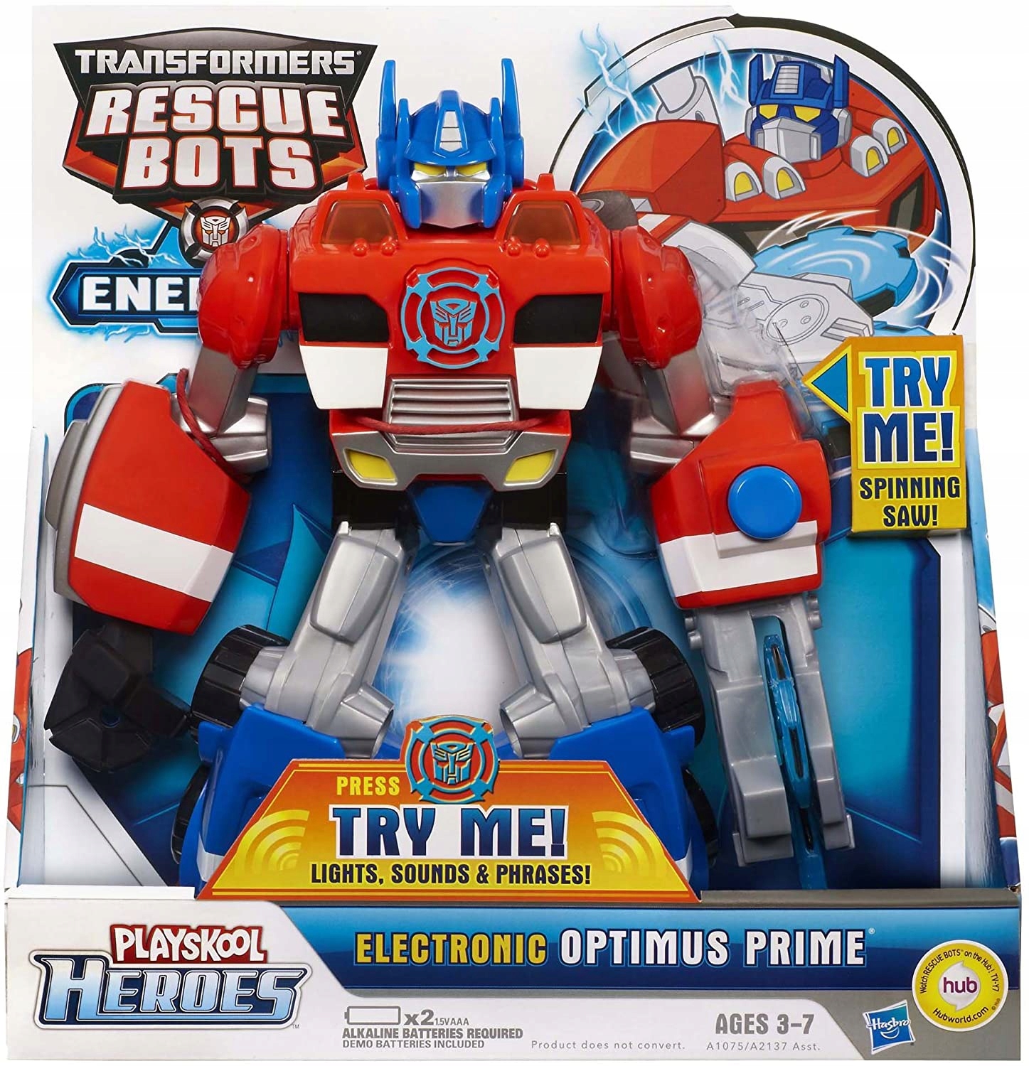 Figurka Elektroniczny Optimus Prime Transformers
