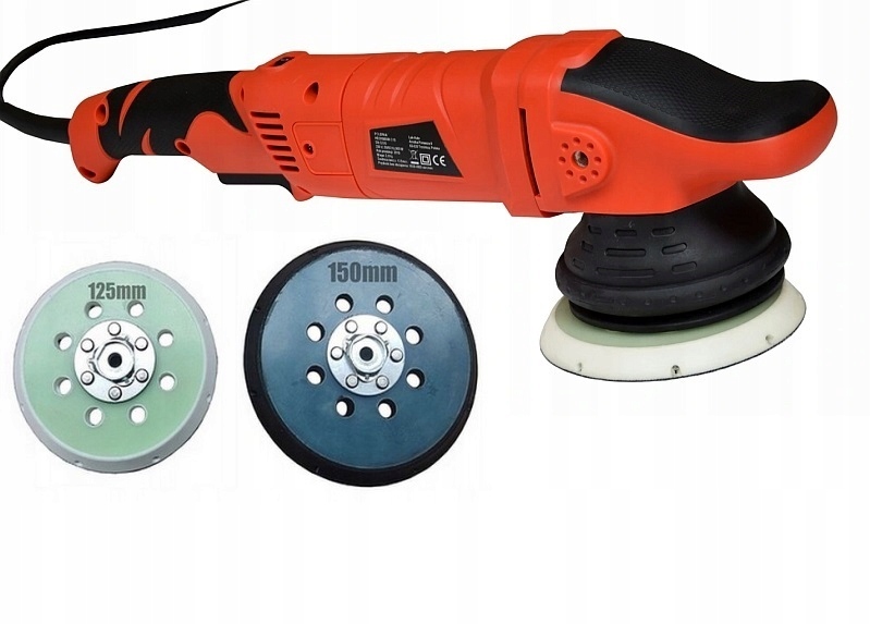 Heckmann S15 Leštička Da 150 mm zdvih 15 mm 900 W Sada 2x Bp: 125 mm 150 mm