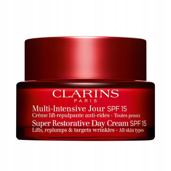 Clarins Multi Intensive Denní Krém Pro Všechny Typy Pleti SPF15 50 ML