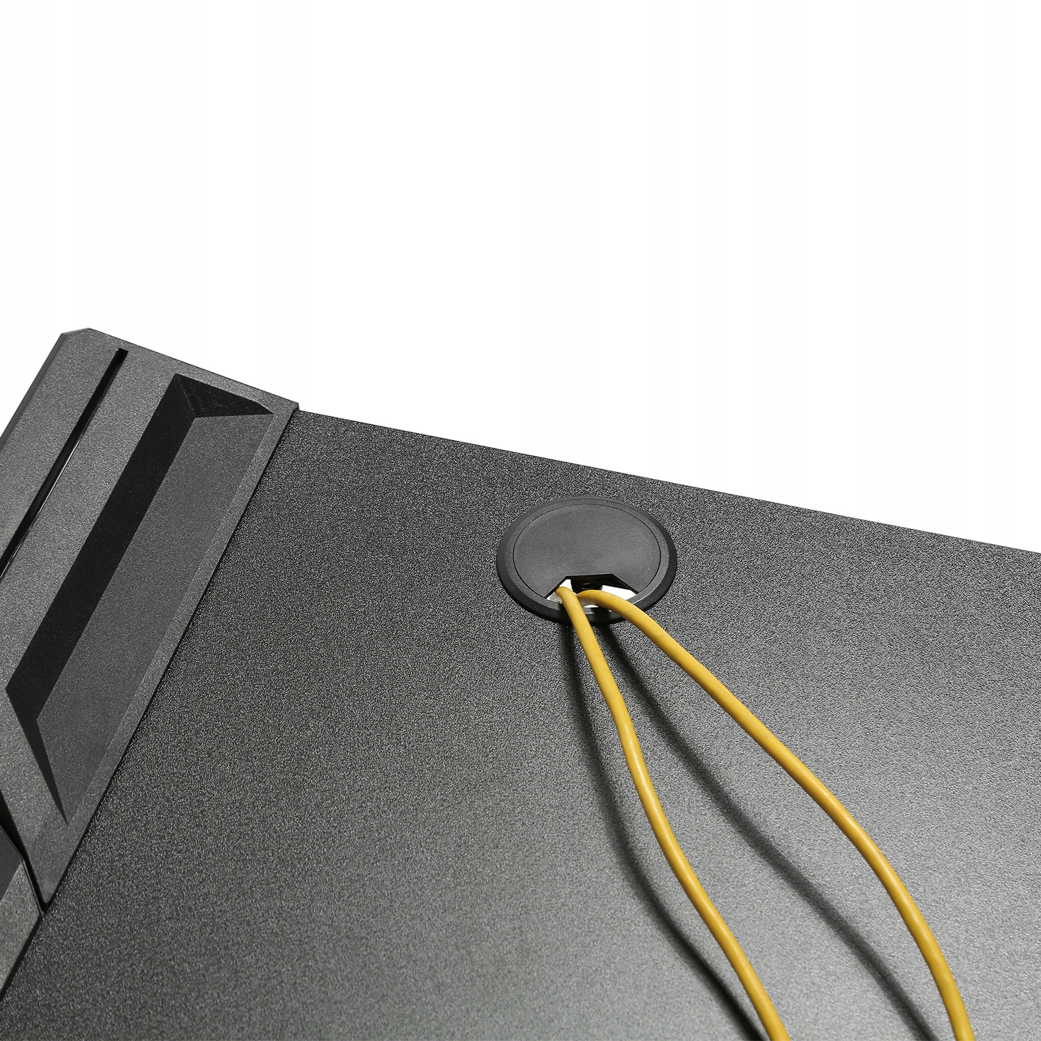 Biurko komputerowe gamingowe z podświetleniem LED Kształt blatu prostokątny