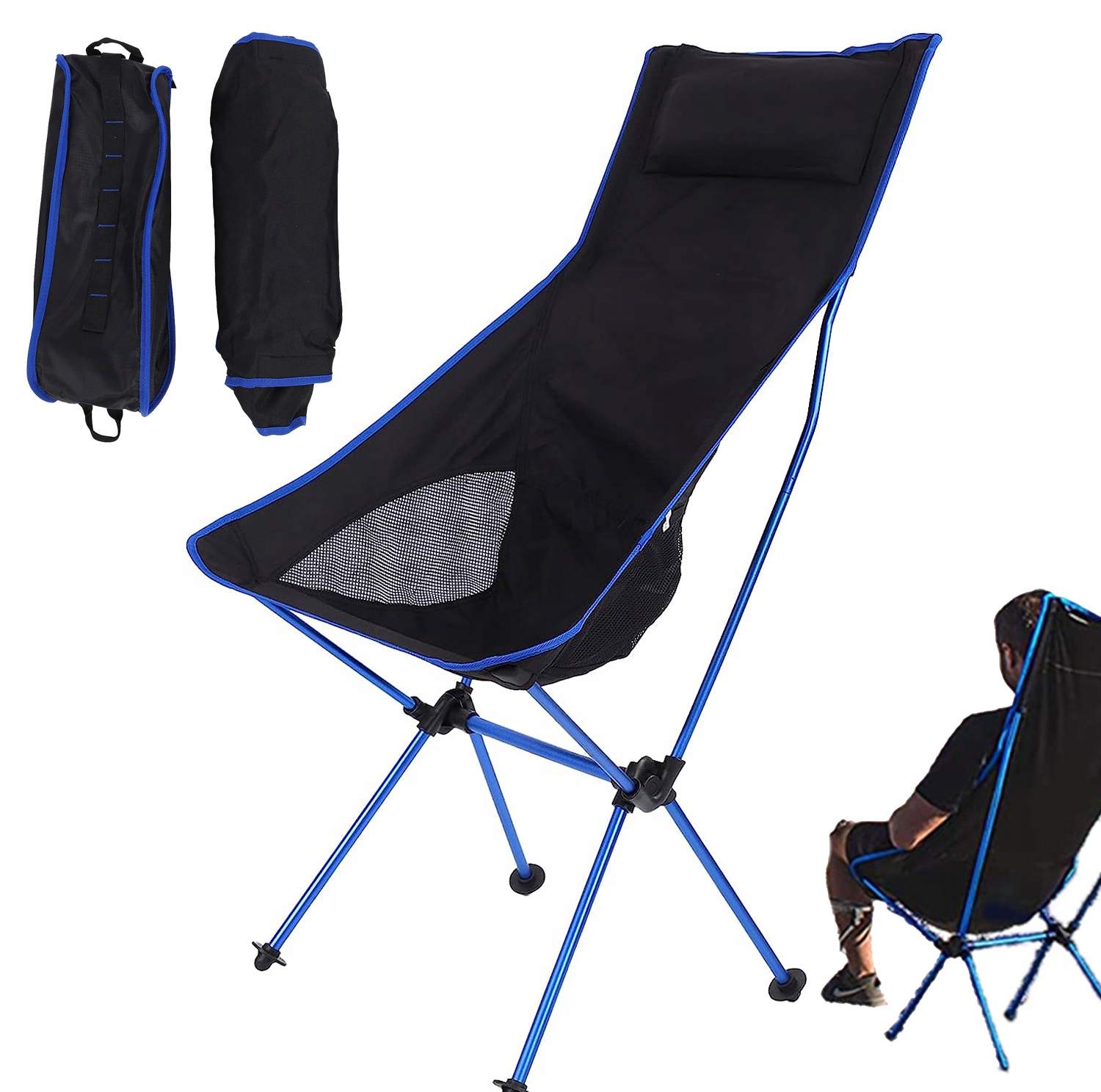 Turistické Skládací Křeslo Camping 1,28 Kg