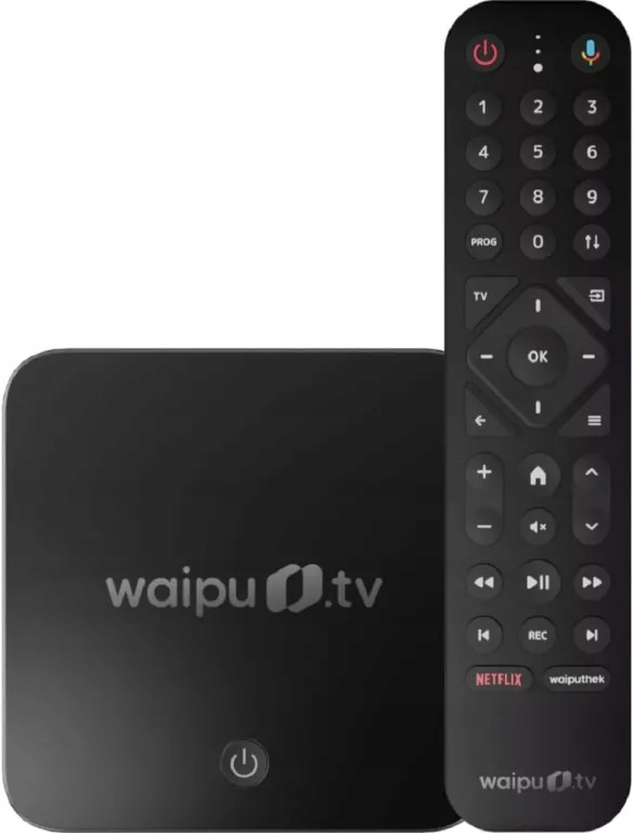 Dekodér Waipu.tv 4K box WiFi čierny ATV318