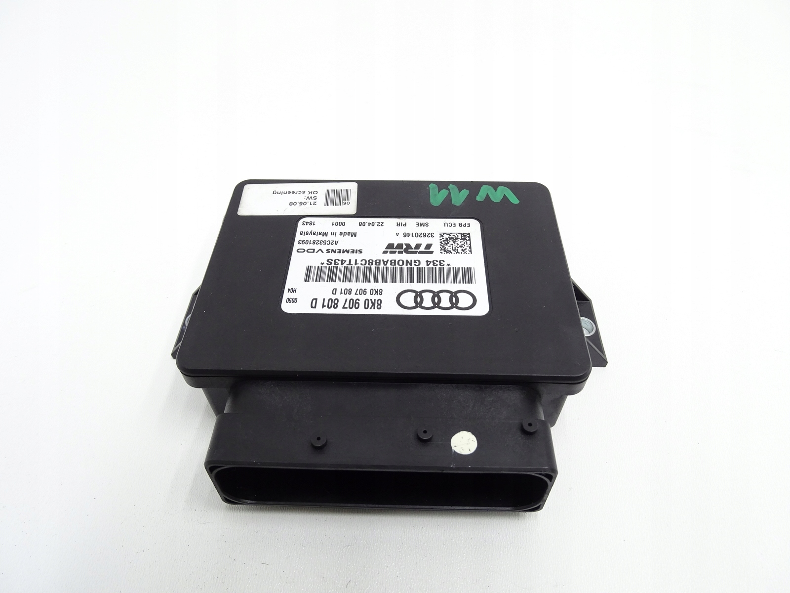 MODUŁ STEROWNIK HAMULCA RĘCZNEGO AUDI A4 B8 A5 8T 8K0907801D