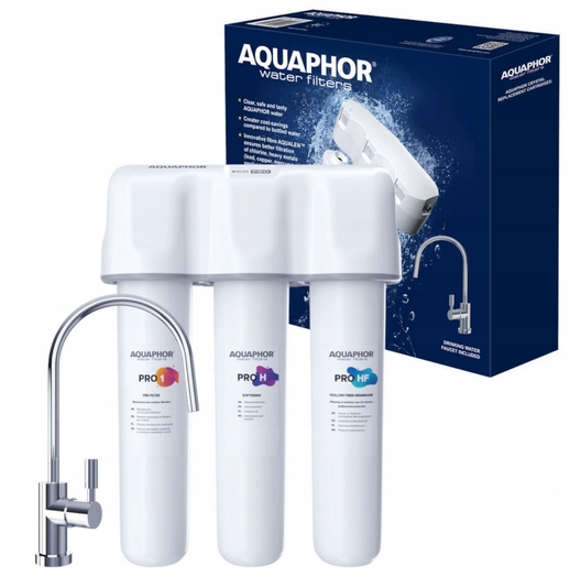 Filtr do wody z kranem Aquaphor Eco H Pro Zmiękcza Oczyszcza