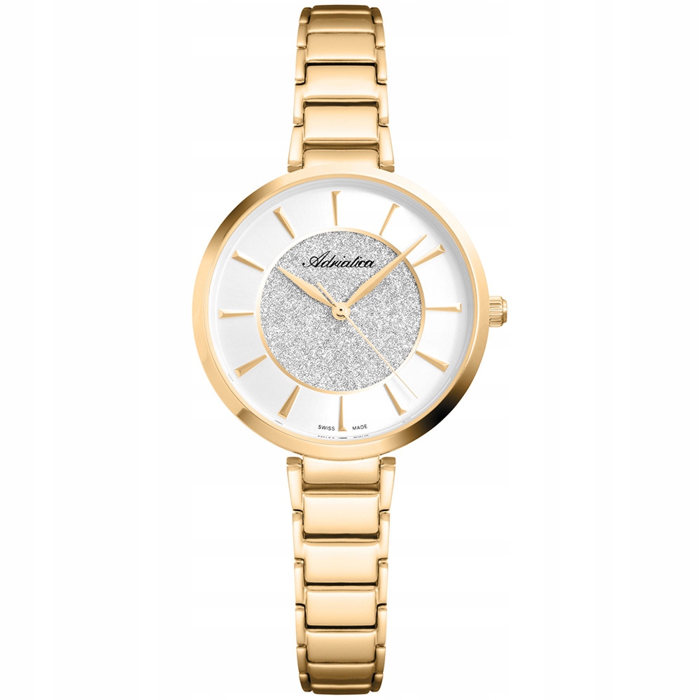 Dámské hodinky Adriatica A3752.1113Q zlaté