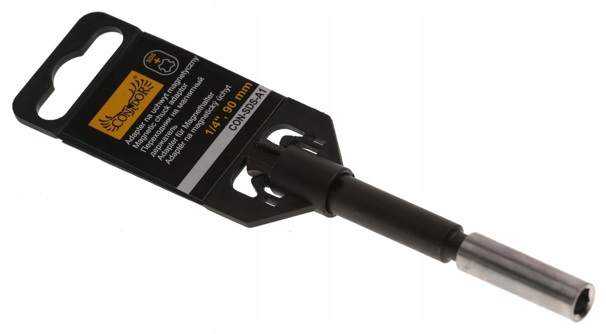 ADAPTER SDS PLUS 1/4 UCHWYT MAGNETYCZNY BITÓW 90mm Marka Condor