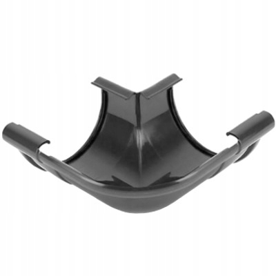 Łuk zewnętrzny 90° Galeco PVC 130 Grafit