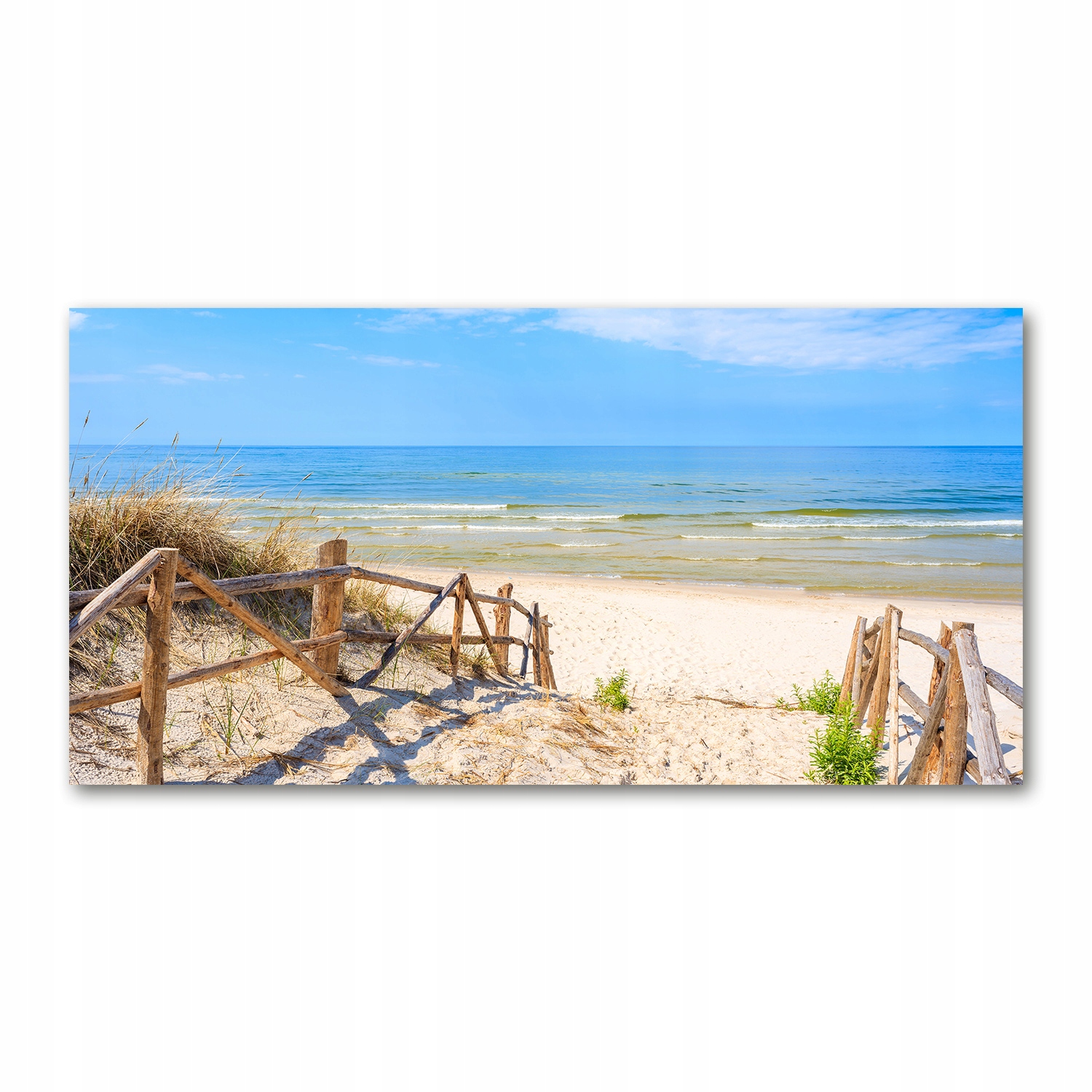 

Foto obraz szklany Wejście na plażę 140x70