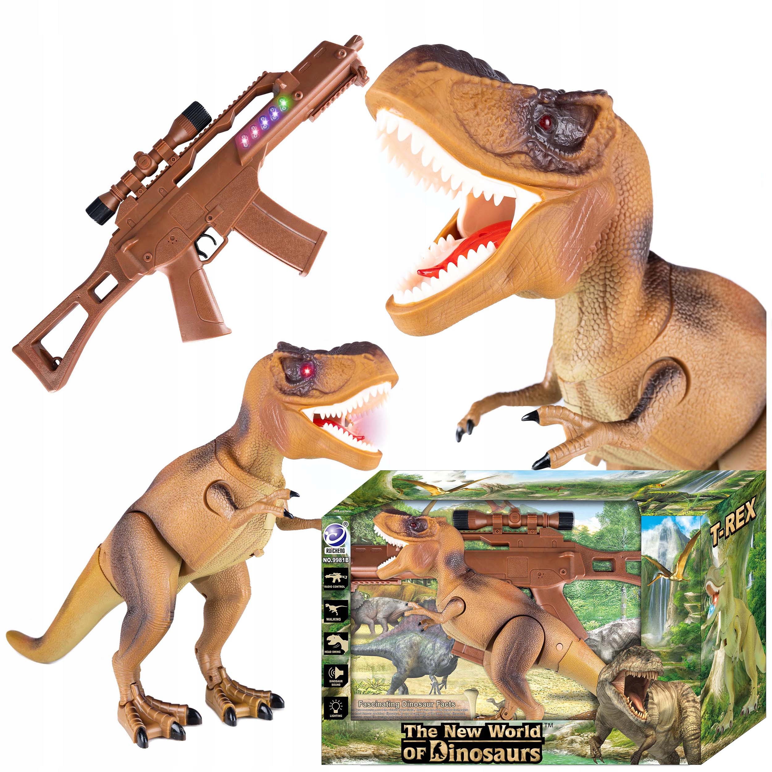 

Dinozaur Zdalnie Sterowany Karabin