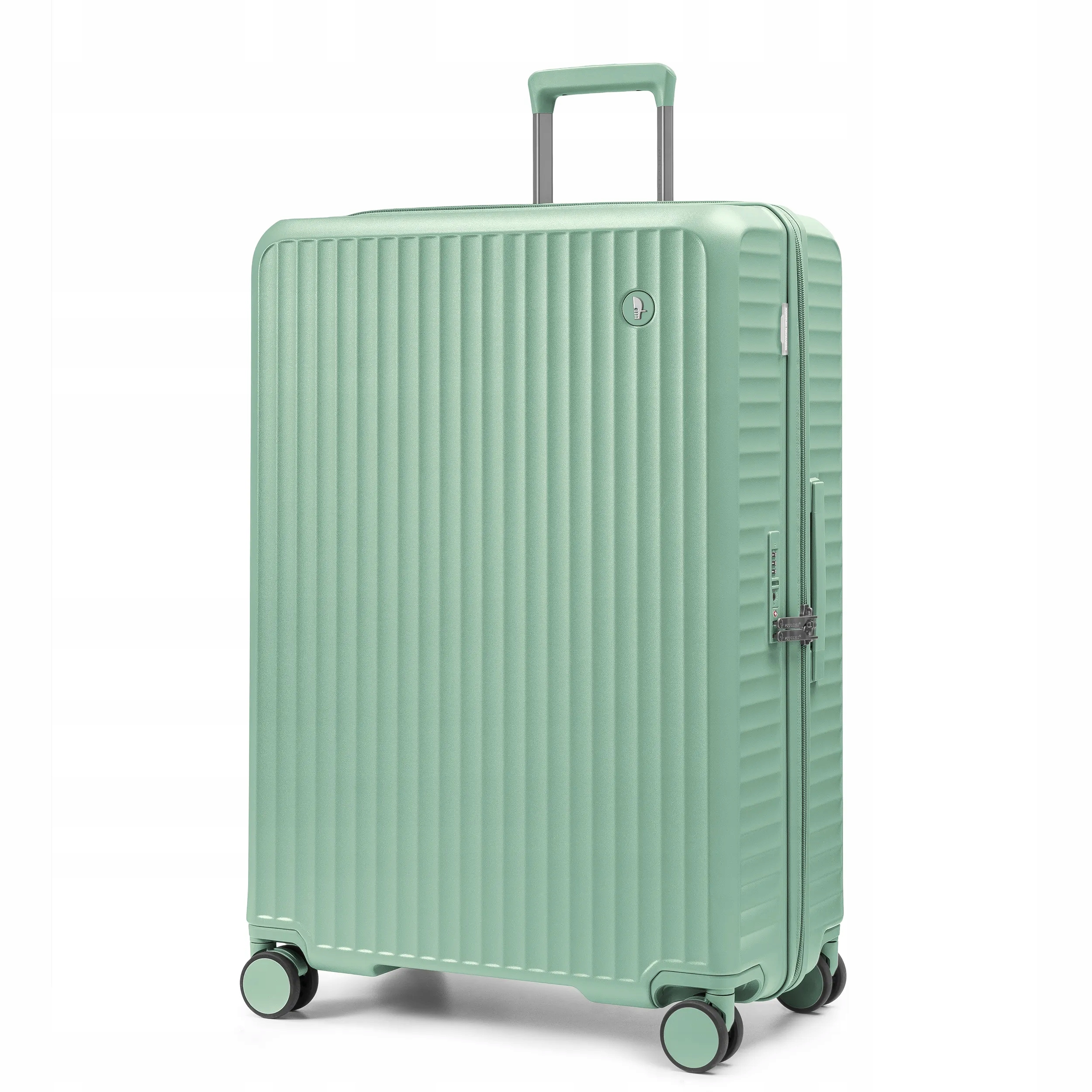 Walizka Podróżna Duża Z Poliwęglanu Na Czterech Kołach Zielona PC036A-5C