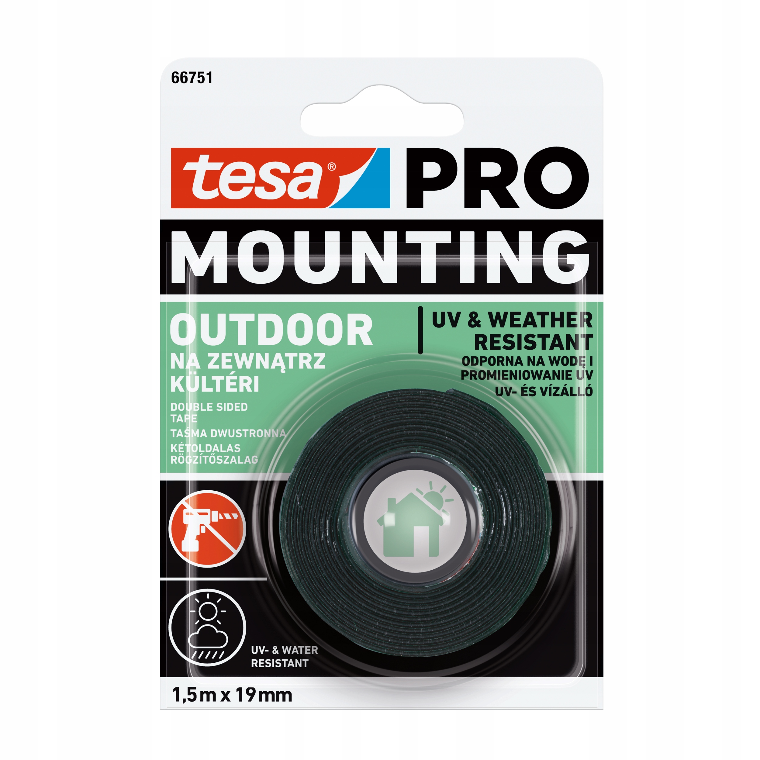 

Tesa Taśma piankowa Pro Mounting Outdoor 1,5m